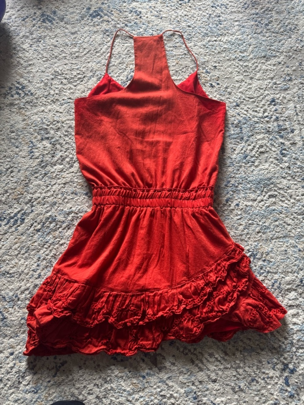 Karina Grimaldi Lucia Embellished Mini Dress in Cherry XS - Picture 7 of 7